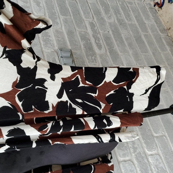 Cold Water Creek Sweater size L cardigan jacket size large Brown Off - Picture 6 of 9